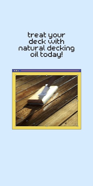 natural decking oil